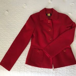 Red Talbots Blazer